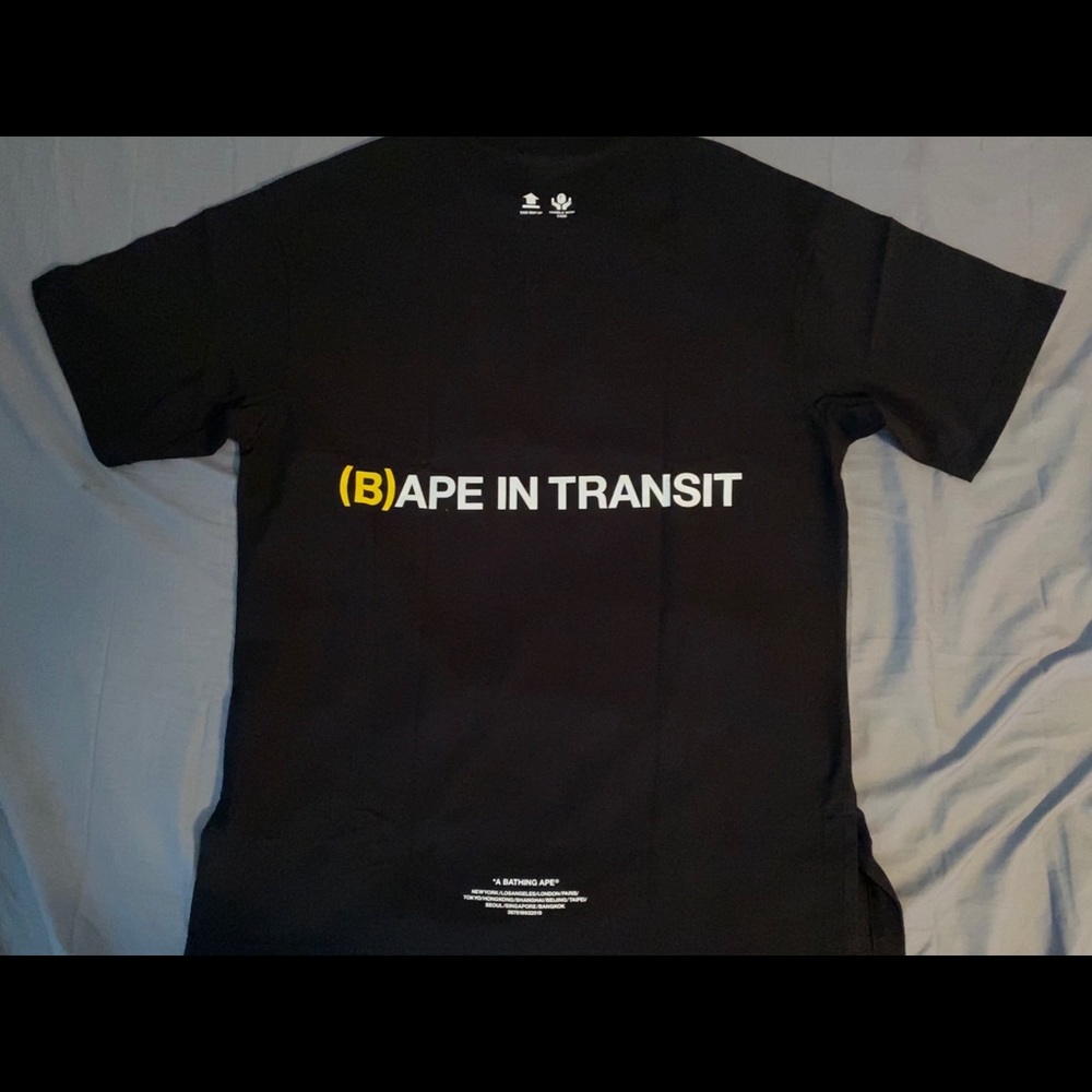 Bape In Transit Tee Medium - Picture 3 of 4